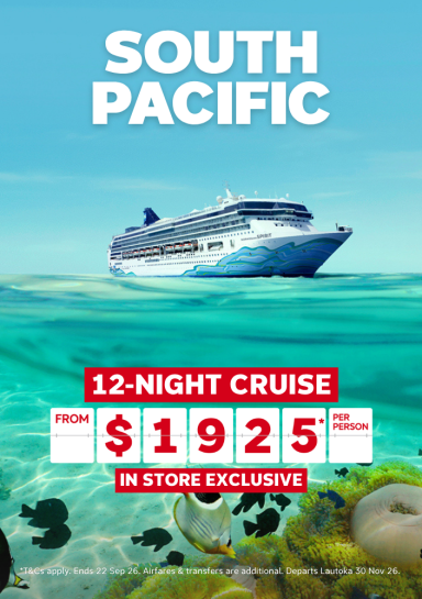 South Pacific 12-Night Cruise