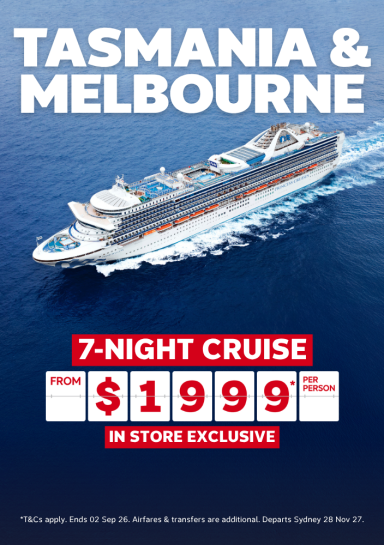 Tasmania & Melbourne - 7-Night Cruise