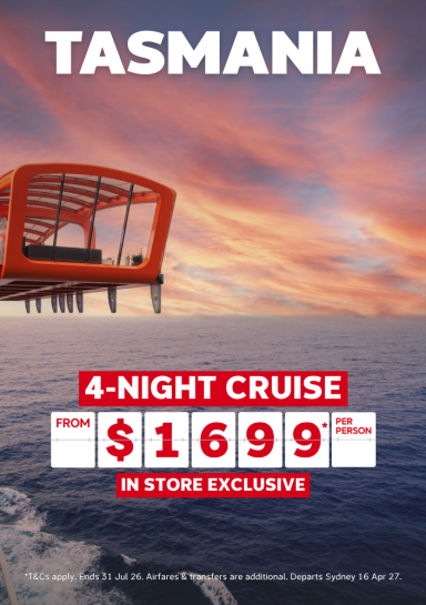 Tasmania 4-Night Cruise