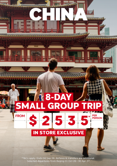 China 8-Day Small Group Trip