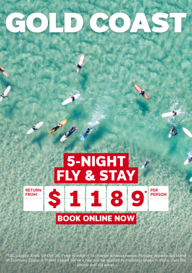 Gold Coast | 5-Night Fly & Stay