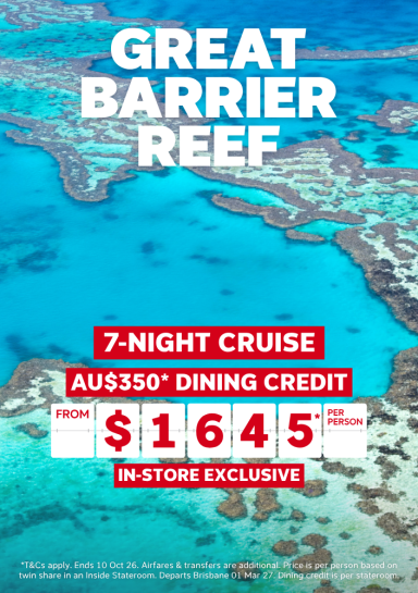 Great Barrier Reef | 7-Night Cruise