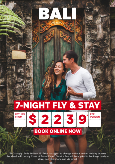Bali | 7-Night Fly & Stay