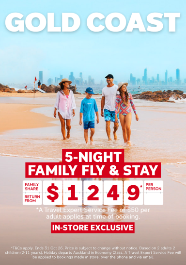 Gold Coast | 5-Night Family Fly & Stay