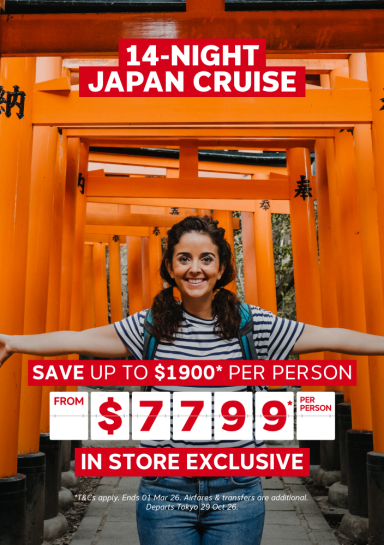 14-NIGHT JAPAN CRUISE
