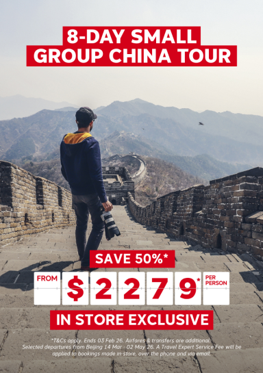 China Tour on Sale