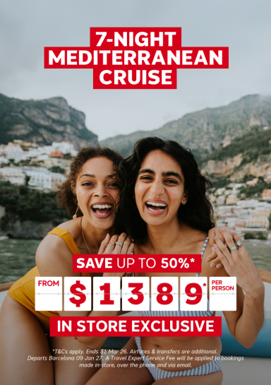 7-NIGHT MEDITERRANEAN CRUISE
