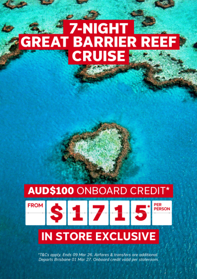 7-NIGHT GREAT BARRIER REEF CRUISE
