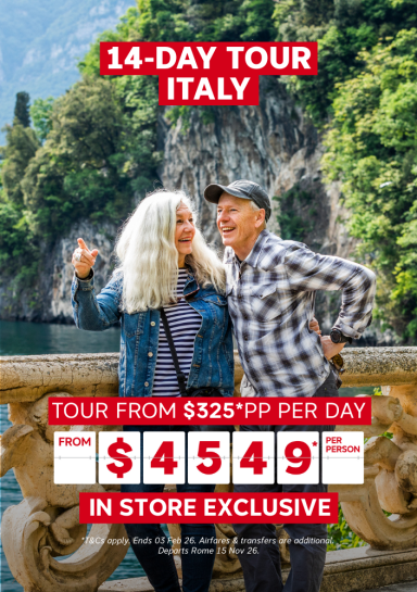 14-DAY TOUR ITALY