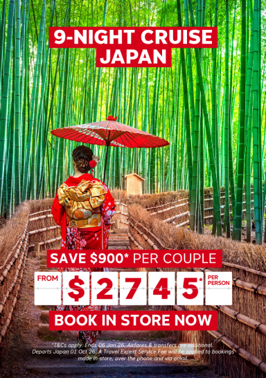 9-NIGHT CRUISE JAPAN