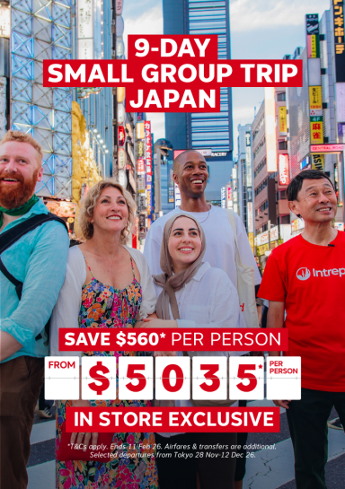 9-DAY SMALL GROUP TRIP JAPAN
