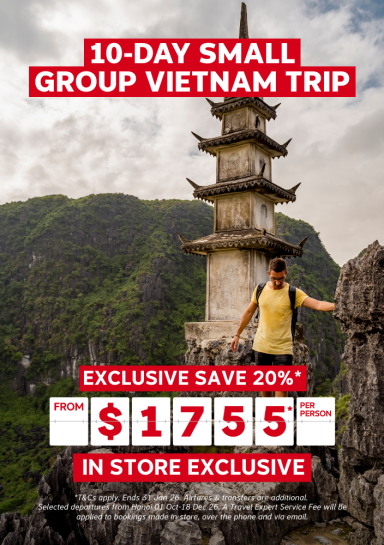 10-DAY SMALL GROUP VIETNAM TRIP