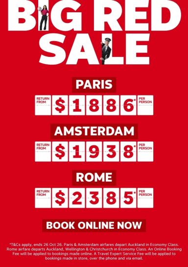 Big red sale week 1 air deals Oct 26