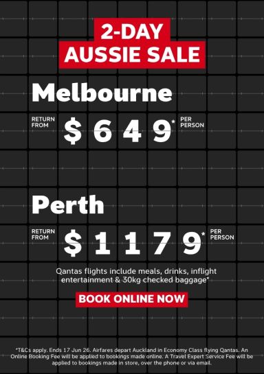 2-Day Aussie Sale June 26