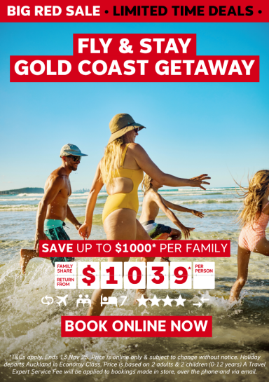 FLY & STAY GOLD COAST GETAWAY