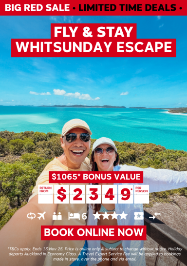 FLY & STAY WHITSUNDAY ESCAPE