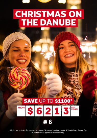 Christmastime on the Danube River cruise from $6213* per person | Save up to $1100*