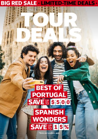 Tour Deals - Best of Portugal Save up to $500* - Spanish Wonders Save up to 15%*