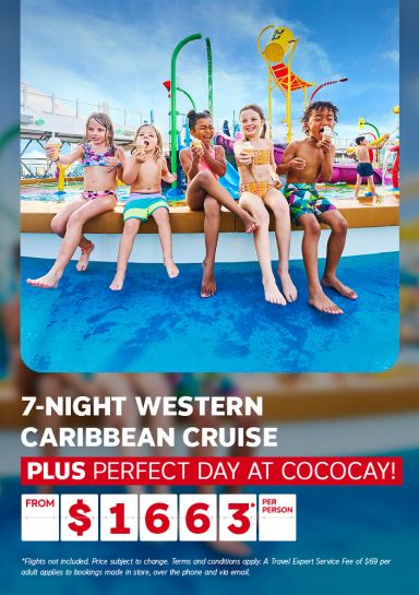 7-night Western Caribbean Cruise - Plus Perfect Day at Cococay! From $1663* per person