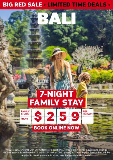 BALI | 7-NIGHT STAY FAMILY
