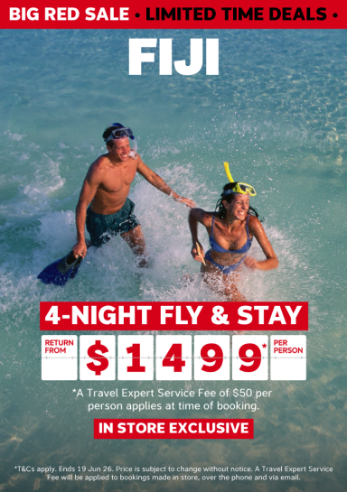 FIJI - 4-NIGHT FLY & STAY