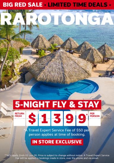RAROTONGA | 5-NIGHT FLY & STAY