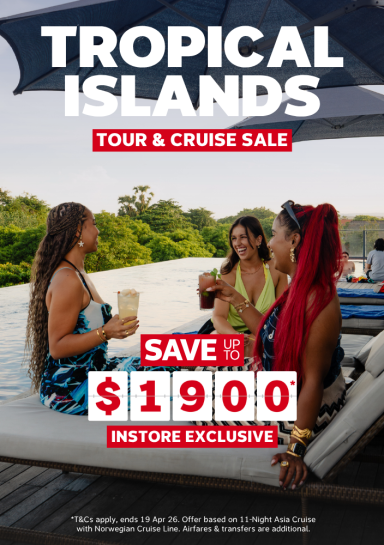 Tropical Islands Tour and Cruise Sale