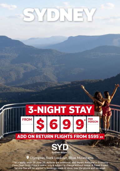 Sydney stay with blue mountains from $699*pp