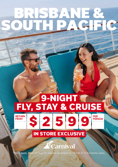 Carnival Cruises on sale at Flight Centre