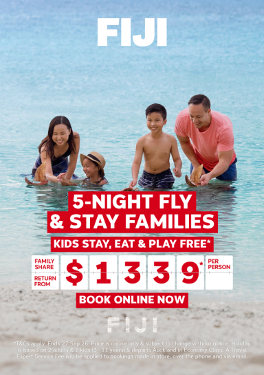 Fiji | 5-Night Fly & Stay Families