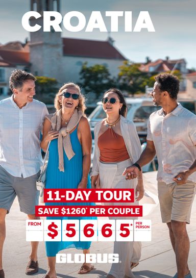 Croatia 11-Day Tour with Globus from $5665*pp