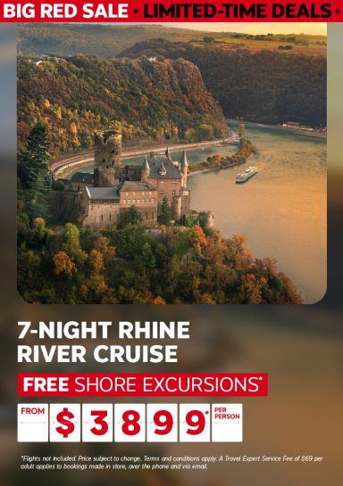 7-night Rhine river cruise with Viking - Free shore excursions - from $3899* per person