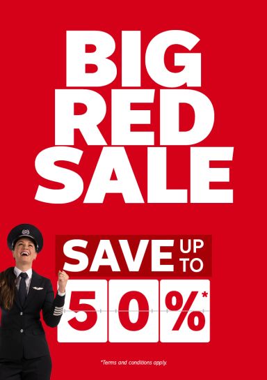 Big Red Sale - Save up to 50%*