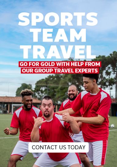 Sports Team Travel - Team member and gear logistics, exclusive rates, perks and amenities, insurance and emergency support