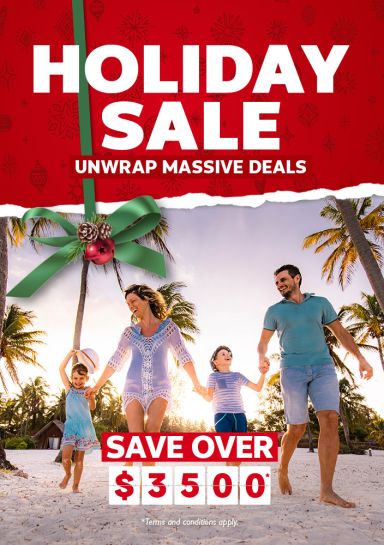 Holiday Sale - Unwrap massive deals save over $3500*