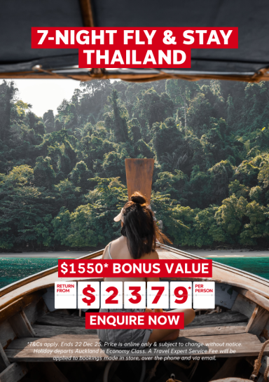 7-NIGHT FLY & STAY THAILAND