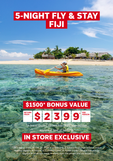 5-NIGHT FLY & STAY FIJI
