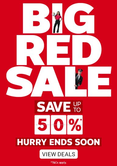 Big Red Sale - Ends Soon