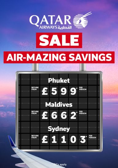 Big Red Sale - Qatar Airways on sale