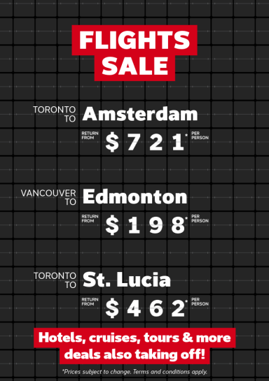 Weekly Flight Offers Apr 27-May 4