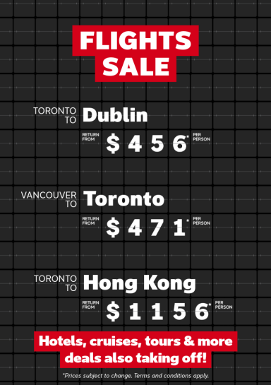 Weekly Flight Offers June 8-15
