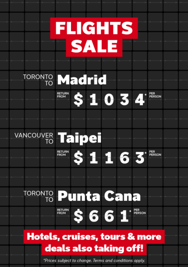 Flights Sale | May 19-25, 2026