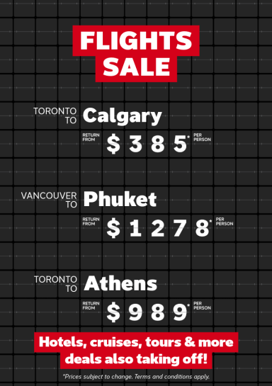 Flights Sale | May 25-31, 2026