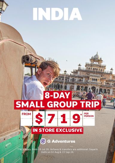 G Adventures India Tour Asia Sale