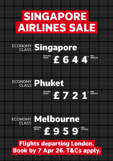 Singapore Airlines Sale