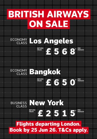 British Airways Sale