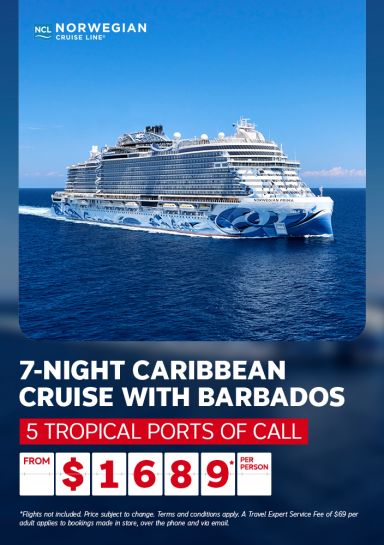 7-night Caribbean Cruise with Norwegian Cruise Line - 5 Tropical Ports of Call - From $1689* per person