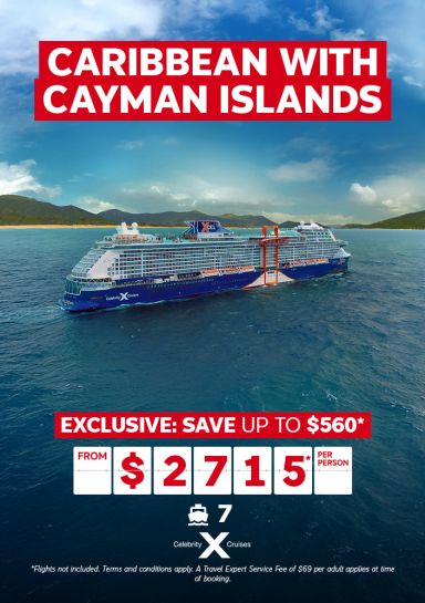 7 night Celebrity Cruise - Caribbean with Cayman Islands - Exclusive: Save up to $560* from $2715* per person