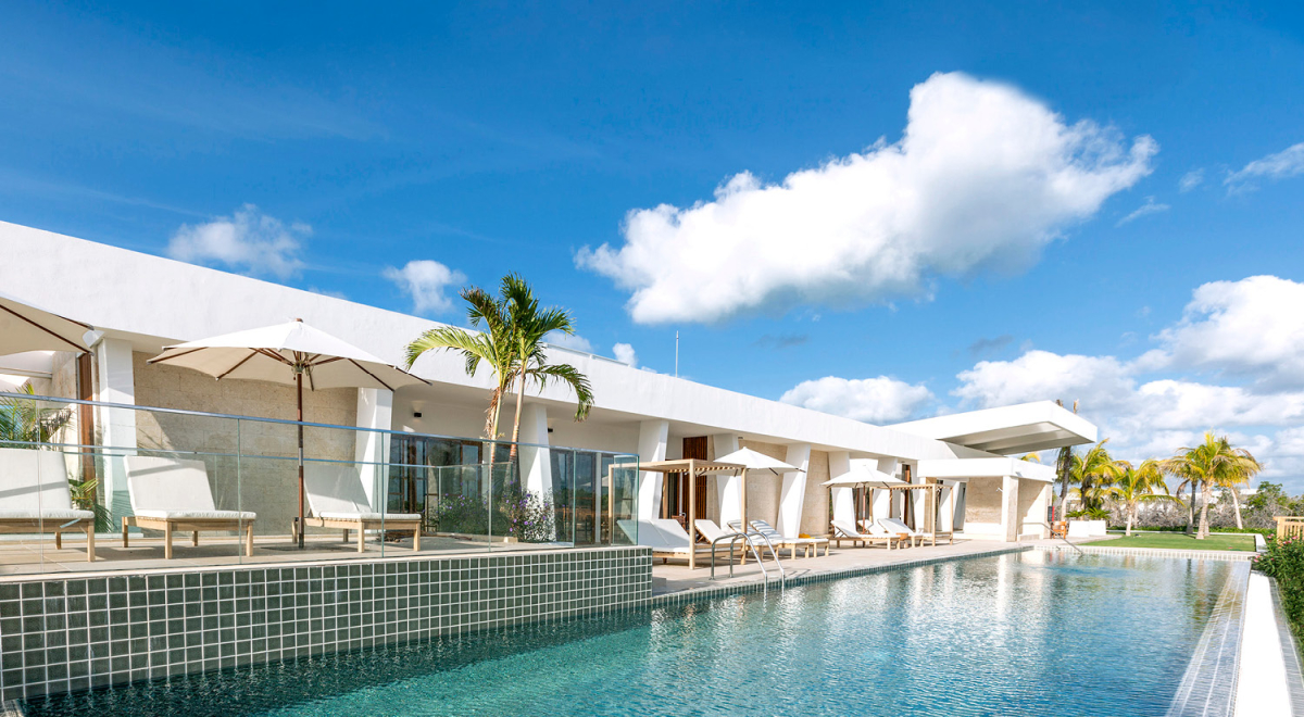 A pool at an adults-only all-inclusive resort in Cuba