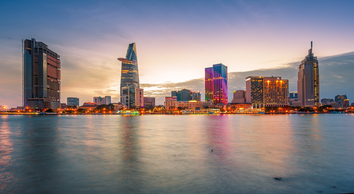 Skyline of Saigon
